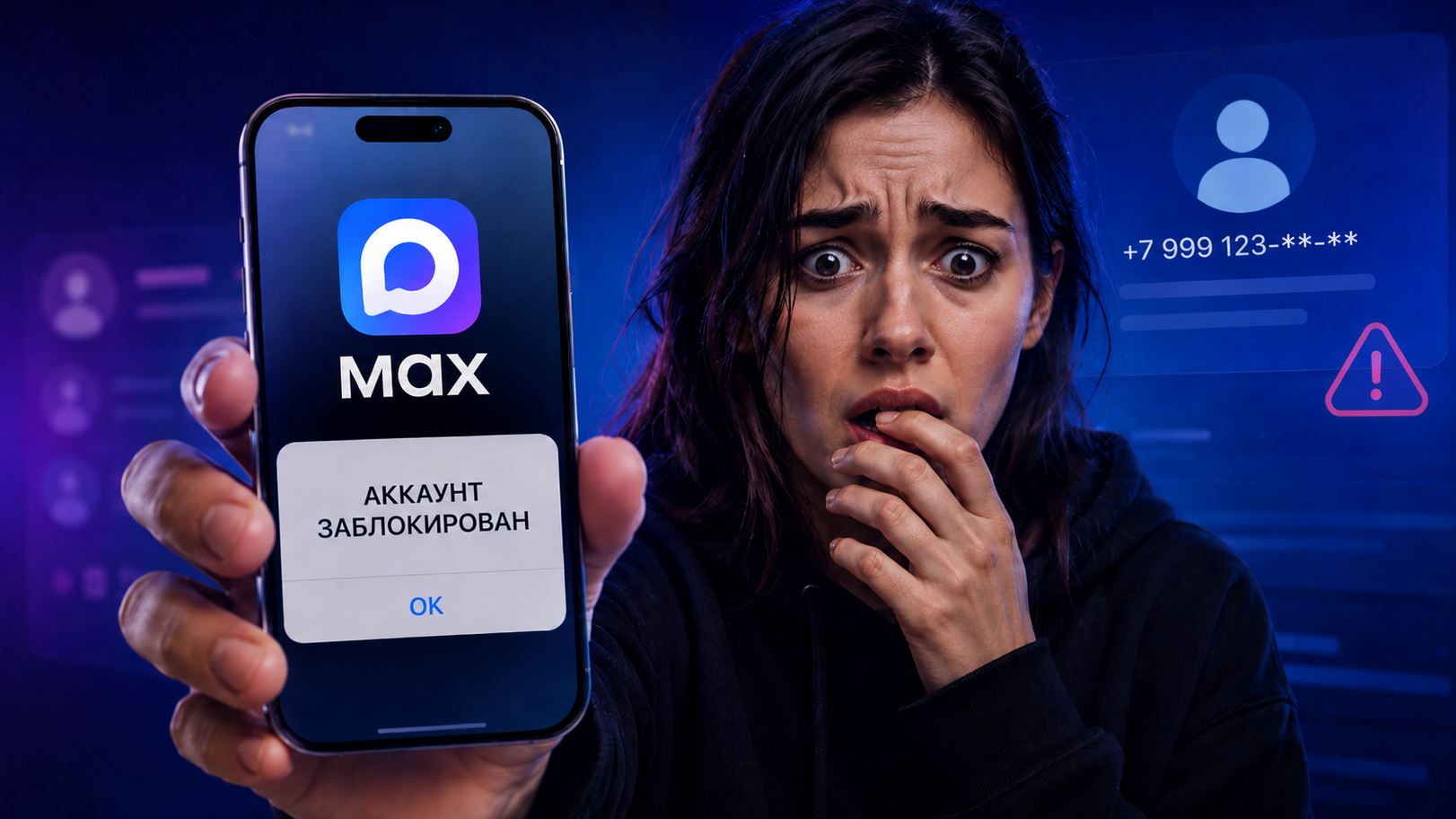 Аккаунт MAX на чужом номере: что с ним будет дальше. Создавая аккаунт на основе чужого номера, вы всегда рискуете. Фото.