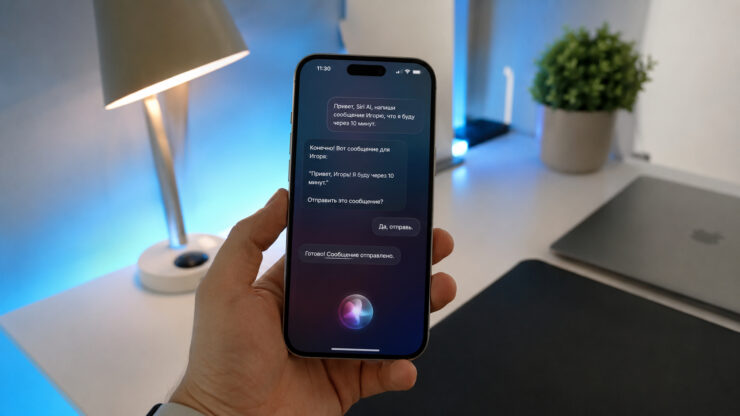 Siri AI в iOS 27 пишет мне сообщения по-русски и исправляет ошибки. Рассказываю, как настроил. Siri AI в iOS 27 пишет мне сообщения по-русски и исправляет ошибки. Рассказываю, как настроил. Фото.