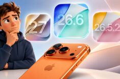 iOS 26.5.2, iOS 26.6 или iOS 27 — какое обновление скачивать на Айфон, а какое — нет. Фото.