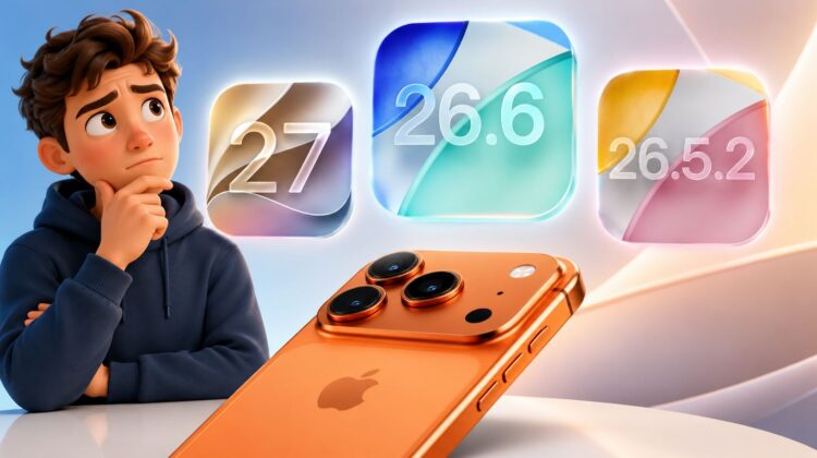 iOS 26.5.2, iOS 26.6 или iOS 27 — какое обновление скачивать на Айфон, а какое — нет. iOS 26.5.2, iOS 26.6 или iOS 27 — какое обновление скачивать на Айфон, а какое — нет. Фото.