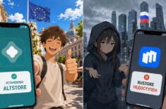 RuStore для Айфона: почему в Европе, Бразилии и Японии альтернативы App Store есть, а в России — нет. Фото.