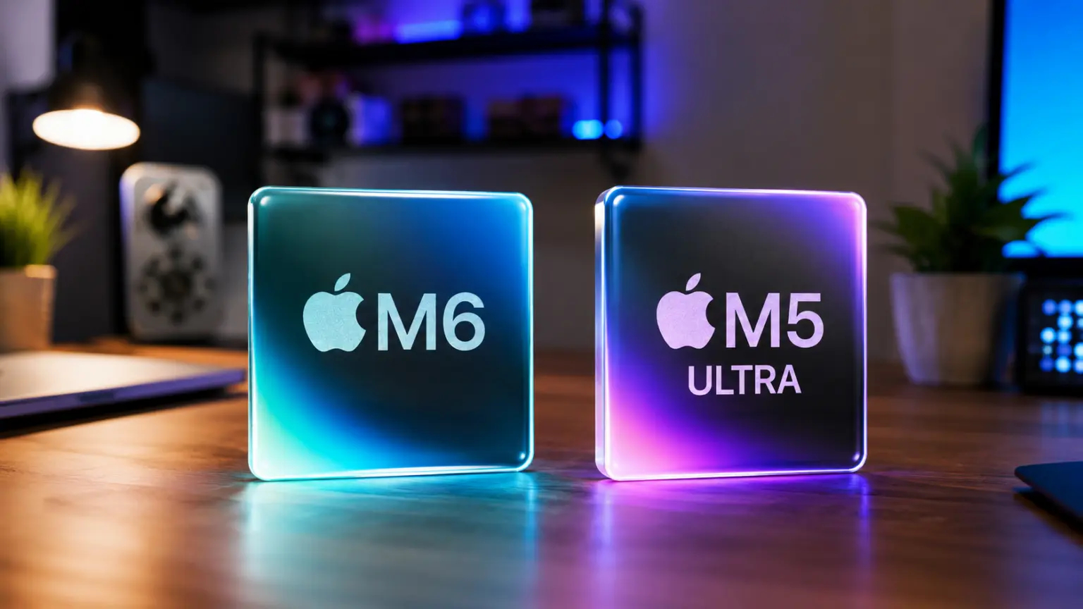 Главное про чипы M6 и M5 Ultra. Новые чипы как будто специально созданы для локального ИИ. Фото.