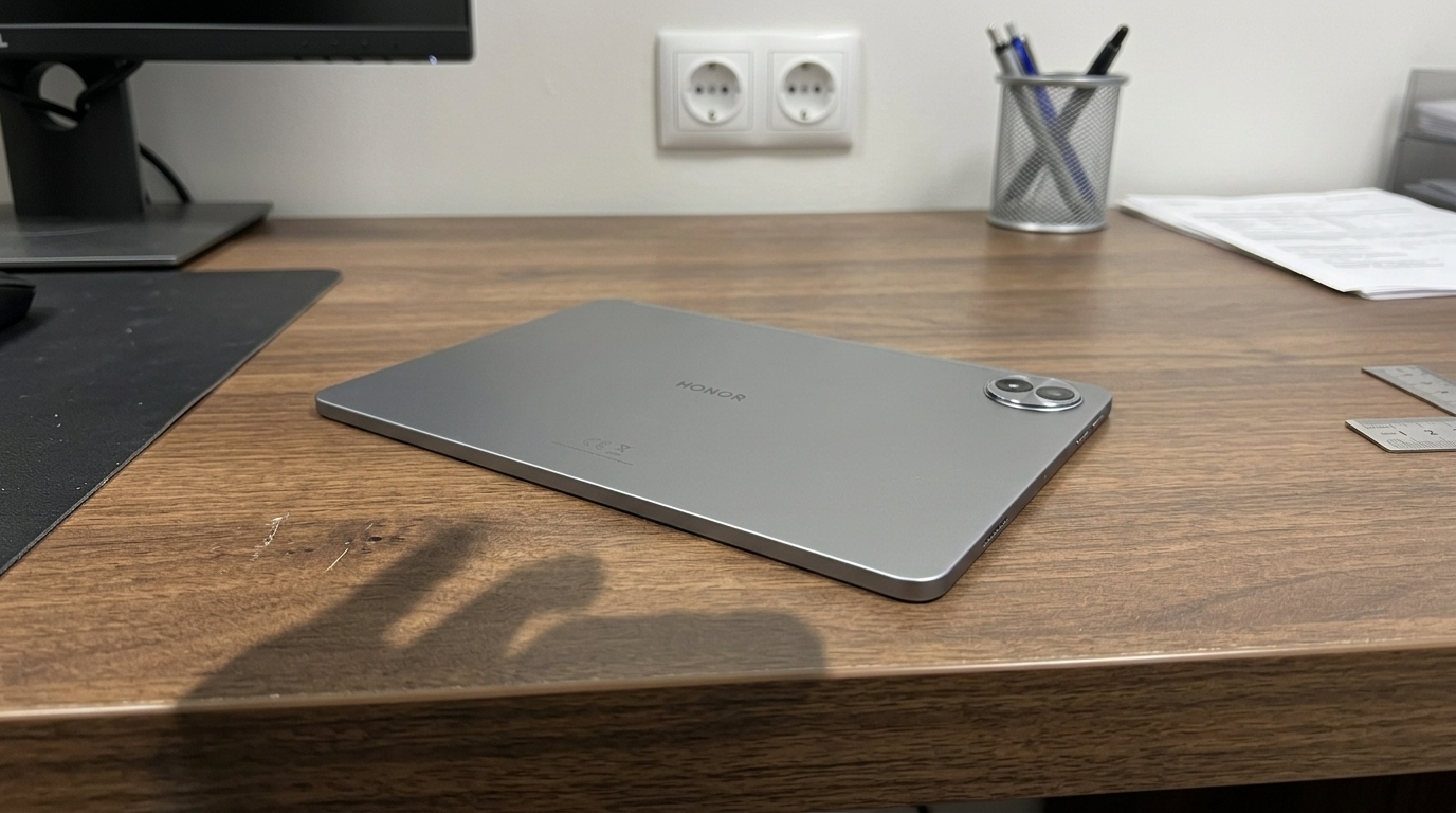 Планшет Honor Pad 10 вместо iPad Air — со Snapdragon и экраном побольше. 12 дюймов за 21 тысячу — я трижды перечитал ценник. Фото.