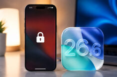 iPhone заблокировался после установки iOS 26.6. Что делать? Фото.