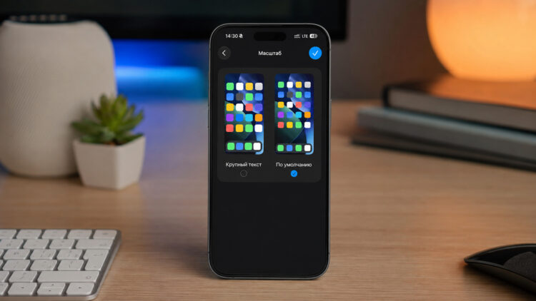 Как увеличить иконки, шрифт и масштаб iOS: делаем iPhone комфортнее для глаз. Фото.