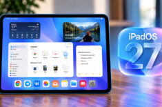 Обновил iPad 10 на iPadOS 27 и не узнал свой планшет. Обновил iPad 10 на iPadOS 27 и не узнал свой планшет. Фото.