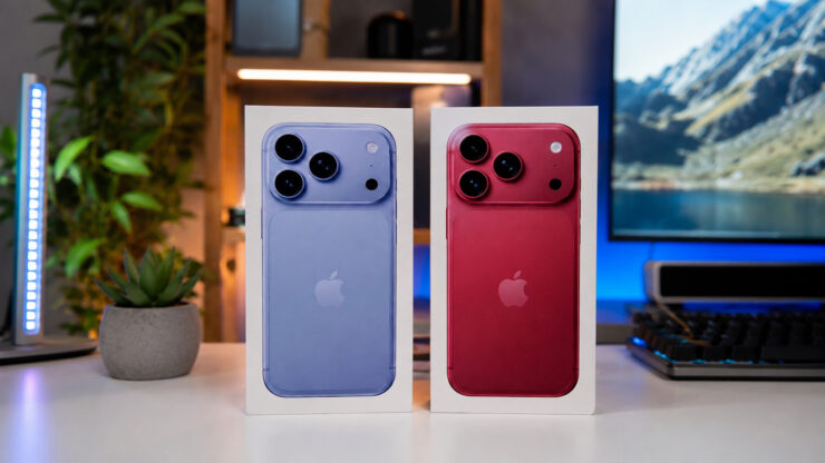 Живые фото коробок подтвердили новые цвета iPhone 18 Pro и iPhone 18 Pro Max. Фото.