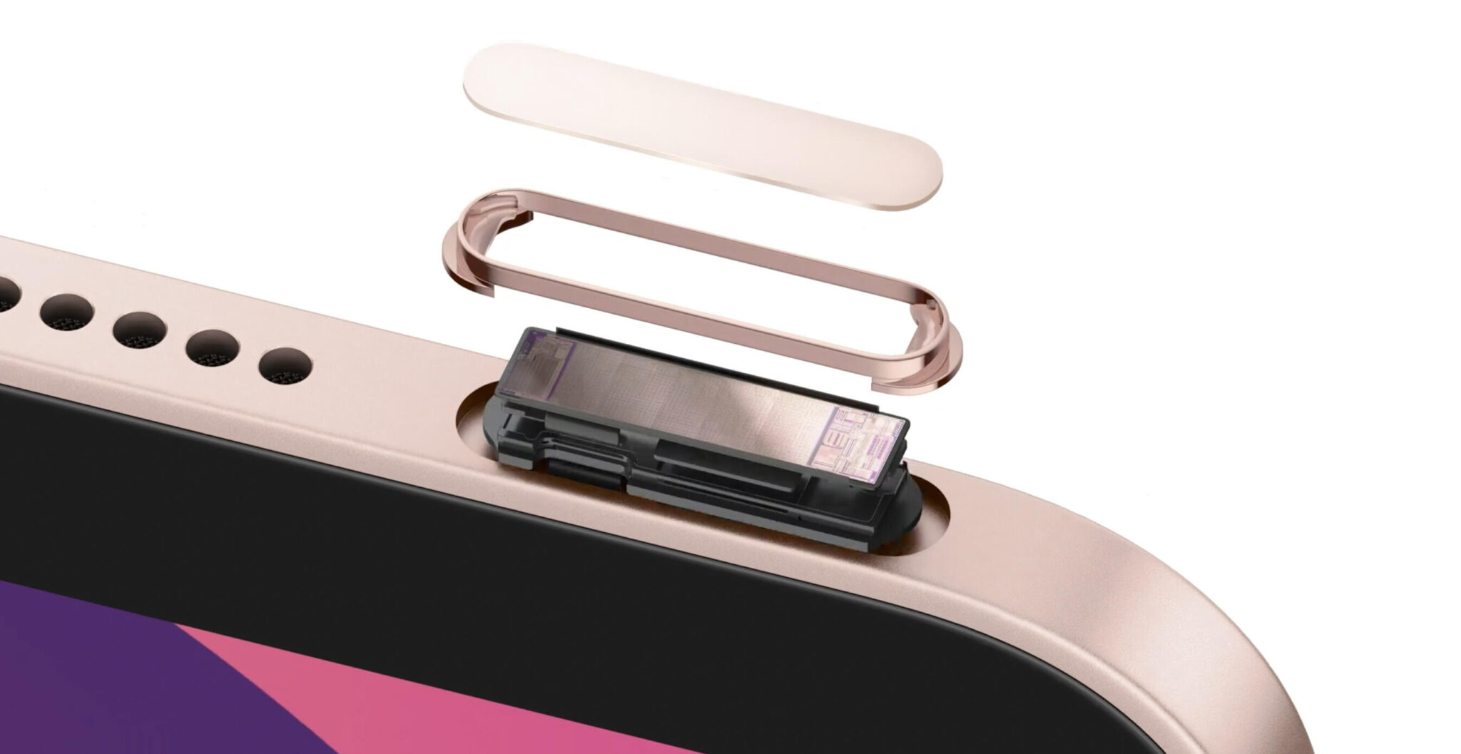 Вместо Face ID — Touch ID в кнопке питания. Вместо Face ID в кнопку блокировки встроят Touch ID, как в iPad. Фото.