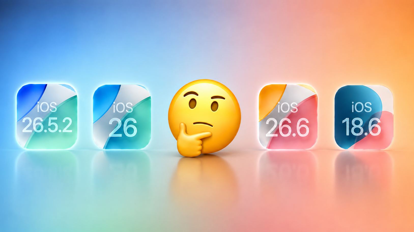 iOS 26.6 — сравнение автономности с iOS 26.5.2, iOS 26 и iOS 18.6. Ловите сравнение с прошлыми версиями. Фото.