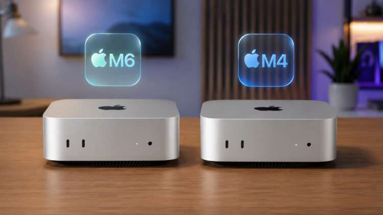 Mac mini M6 против M4: чем отличаются и стоит ли переходить. Mac mini M6 против M4: чем отличаются и стоит ли переходить. Фото.