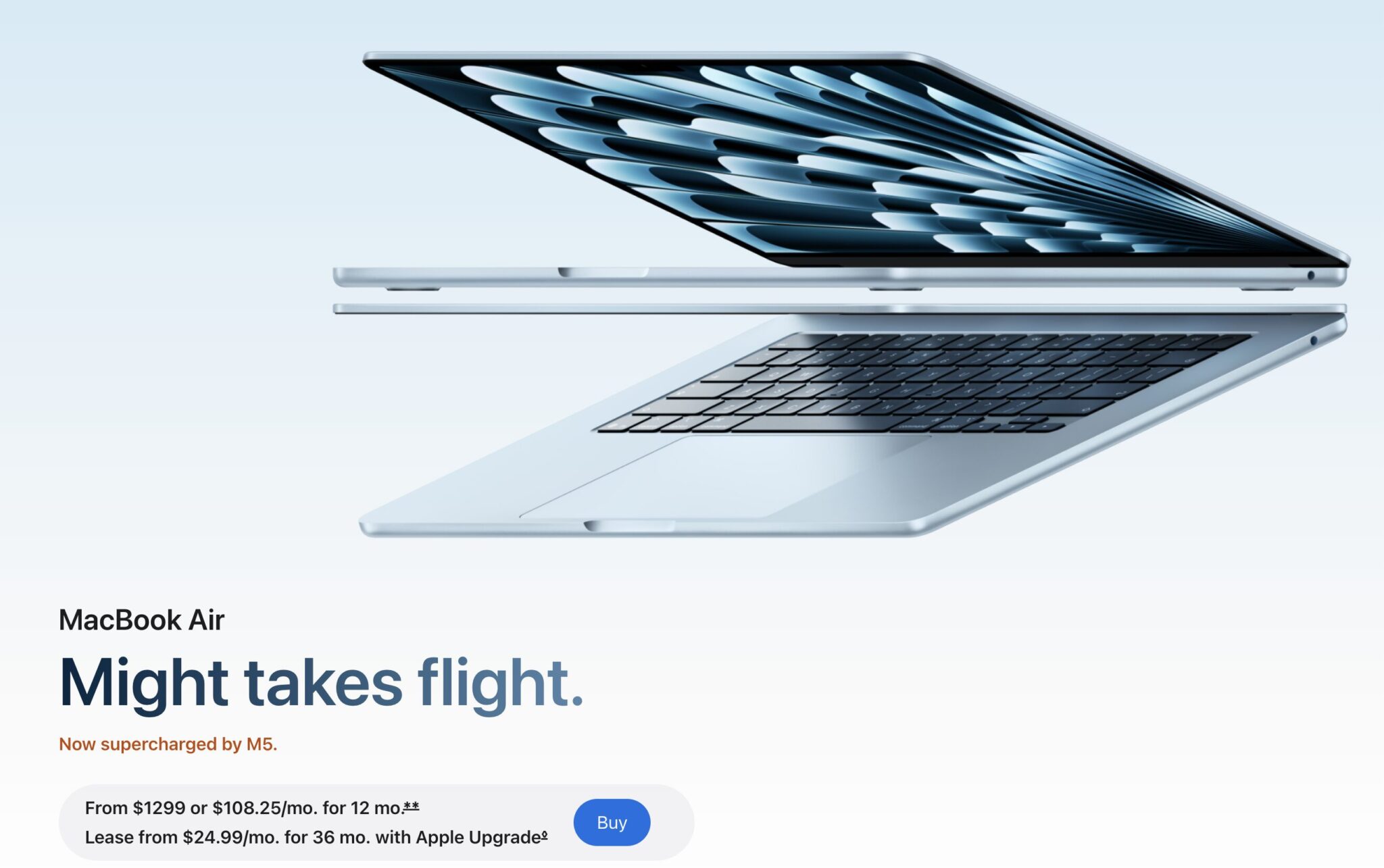 Как изменились цены на MacBook Air M5. Apple уже подняла цены на MacBook Air, и даже это не спасло от дефицита. Фото.