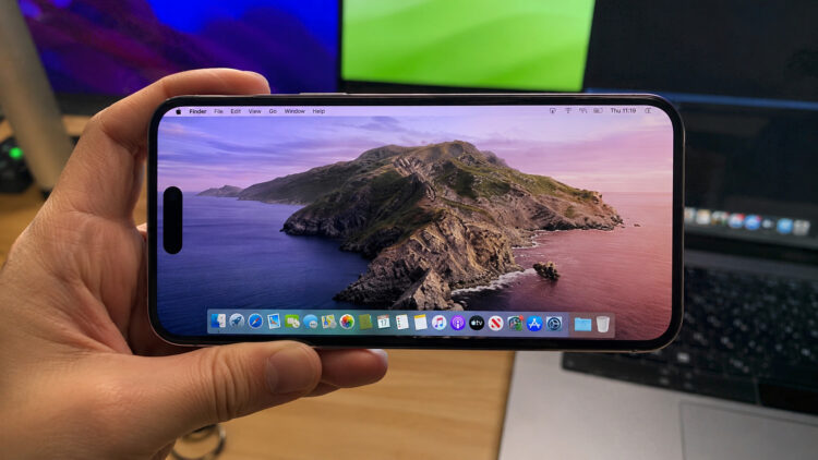 macOS запустили на iPhone 14 Pro Max. Как это работает и в чем подвох. Фото.