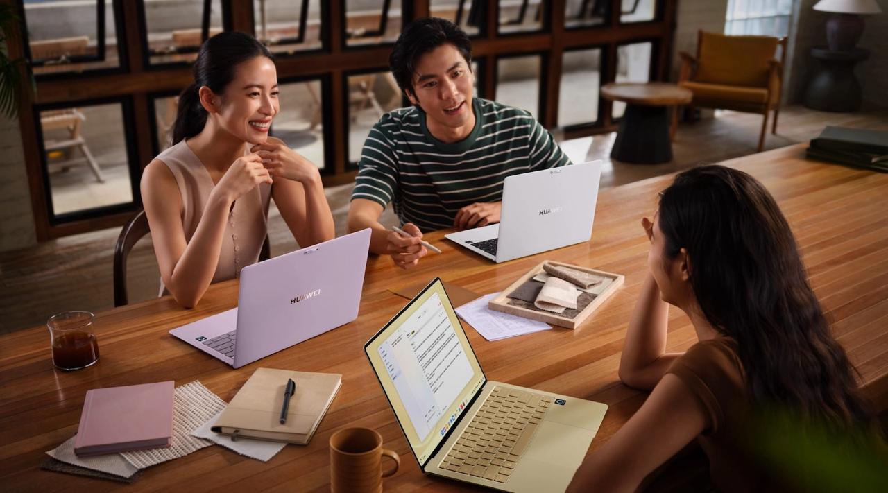 Huawei MateBook Pro S: характеристики и цена. А еще ноутбук получил цвета, как у MacBook Neo. Фото.