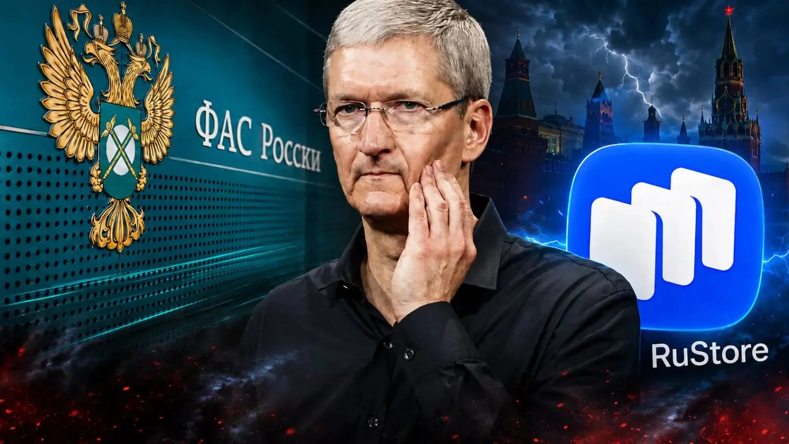 Почему ФАС завела дело против Apple. Весь экшн начался после удаления VK из App Store. Фото.