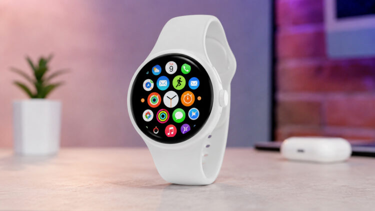 Apple хочет сделать круглые Apple Watch без экрана — и это не шутка. Фото.