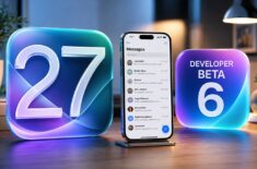 iOS 27 beta 6 доступна для загрузки. Новые функции, проблемы, стоит ли качать обновление. Фото.