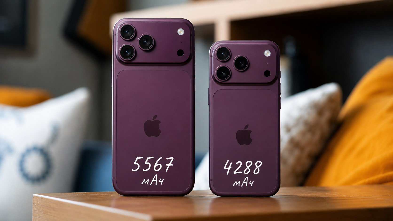 Точная емкость аккумуляторов iPhone 18 Pro и iPhone 18 Pro Max. Это новый рекорд среди айфонов
