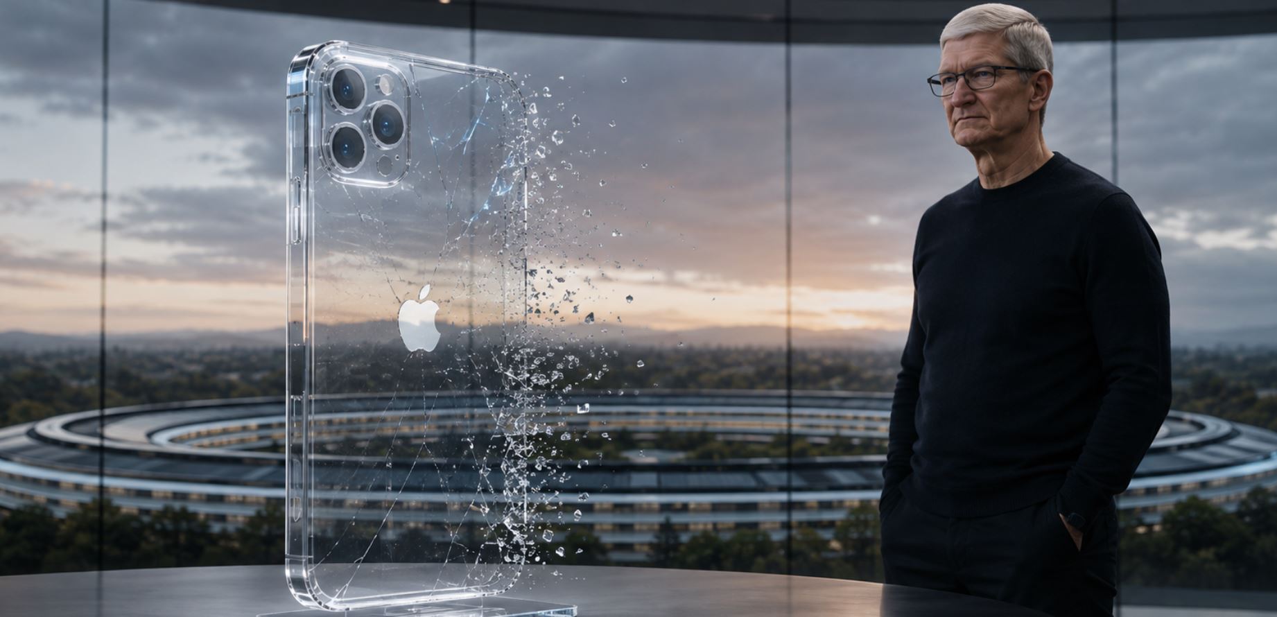 Apple отменила стеклянный iPhone 20? Что на самом деле произошло