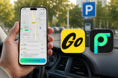 Как оплатить парковку в Яндекс Go и Заправках на iPhone. Фото.