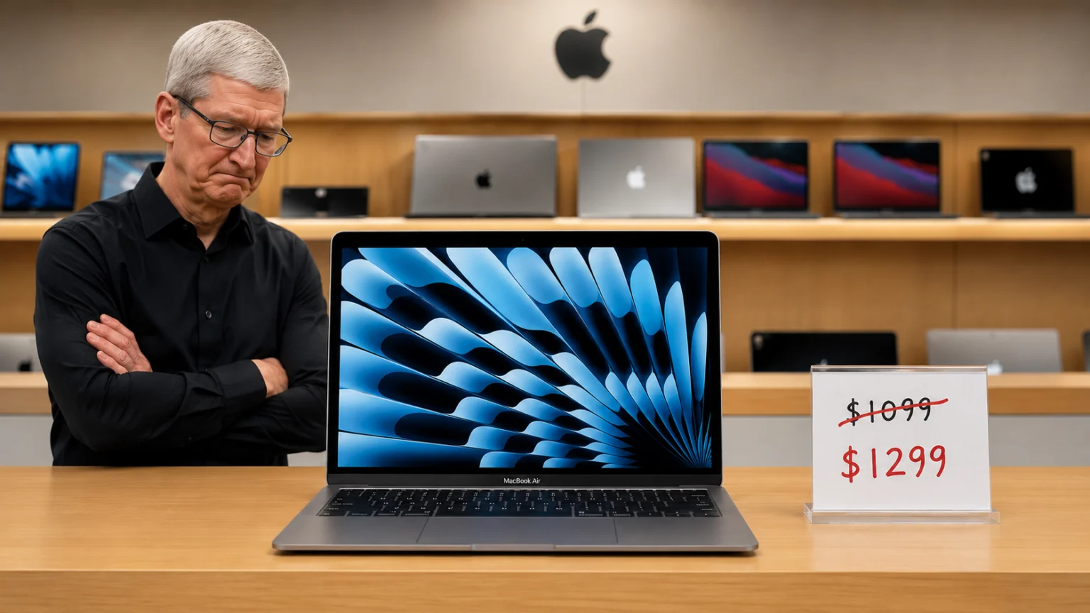 Из-за чего растут цены на устройства Apple. Компьютеры Apple прибавили прайс очень чувствительно. Фото.