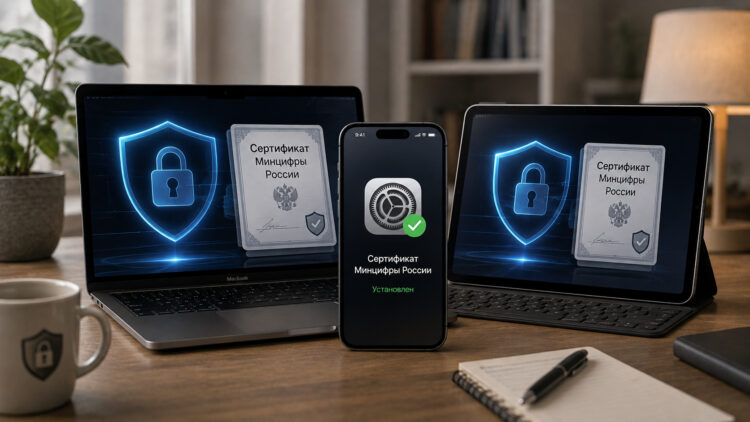 Что будет, если поставить сертификаты Минцифры на iPhone, iPad и Mac. Что будет, если поставить сертификаты Минцифры на iPhone, iPad и Mac. Фото.