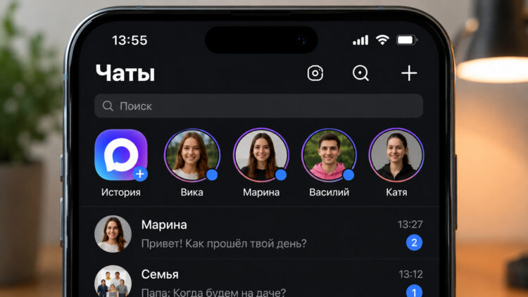 Где искать и как смотреть истории в МАКС на iPhone. Фото.