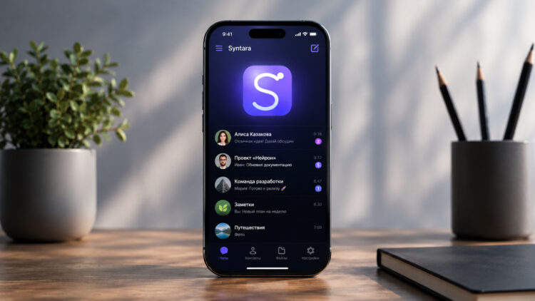 Что за новый мессенджер Syntara и чем он отличается от Telegram и МАКС. Фото.