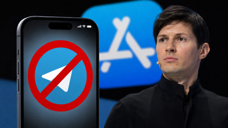 Дуров* объяснил, почему Apple удалила Telegram из App Store. Дуров* объяснил, почему Apple удалила Telegram из App Store. Фото.
