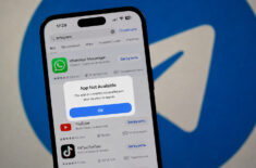Telegram удалили, а через час вернули в App Store. Что это было? Фото.