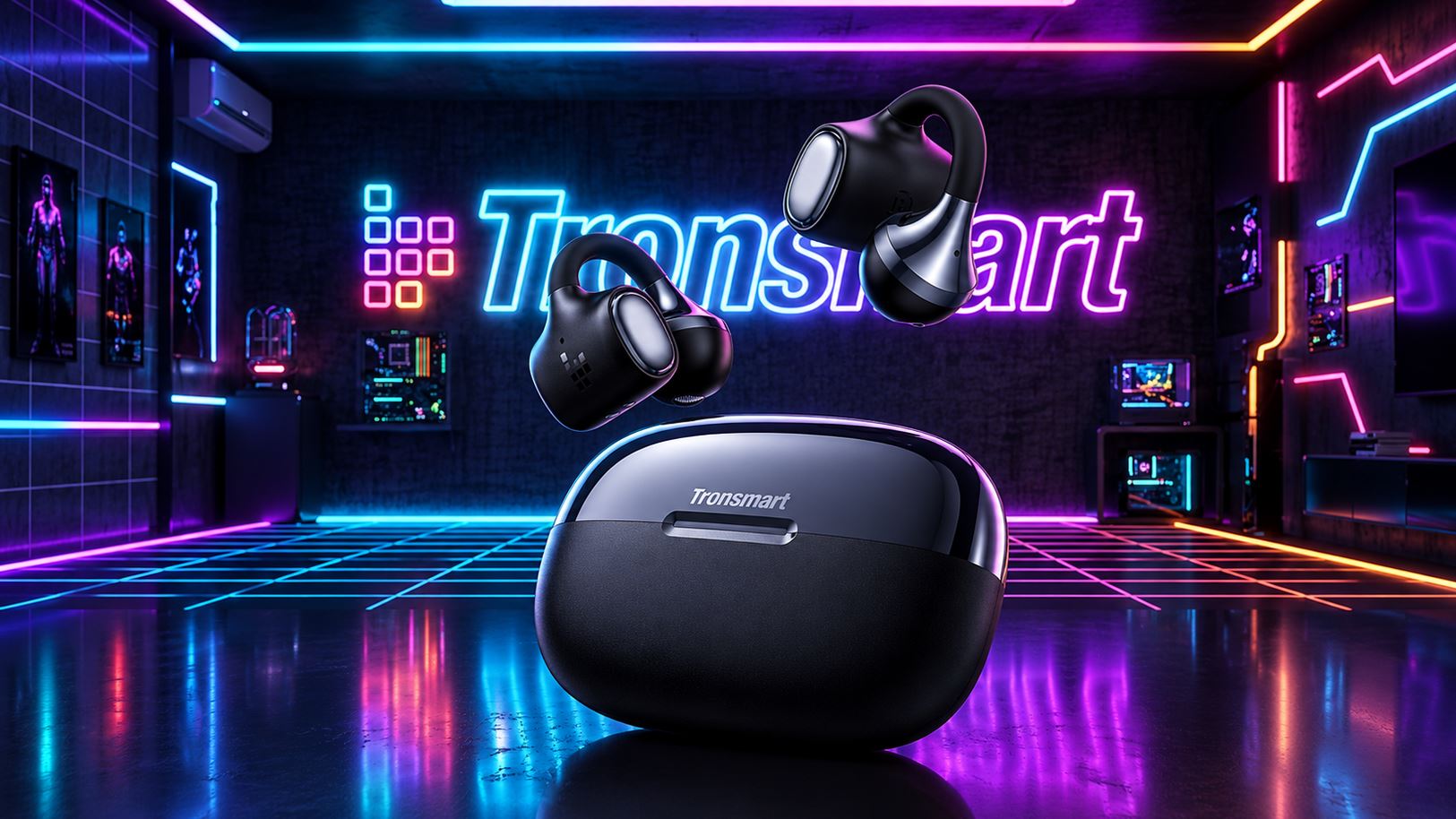 Наушники, от которых не устают уши. Крутые наушники Tronsmart, в которых продумано все: от конструкции до качества звучания. Фото.