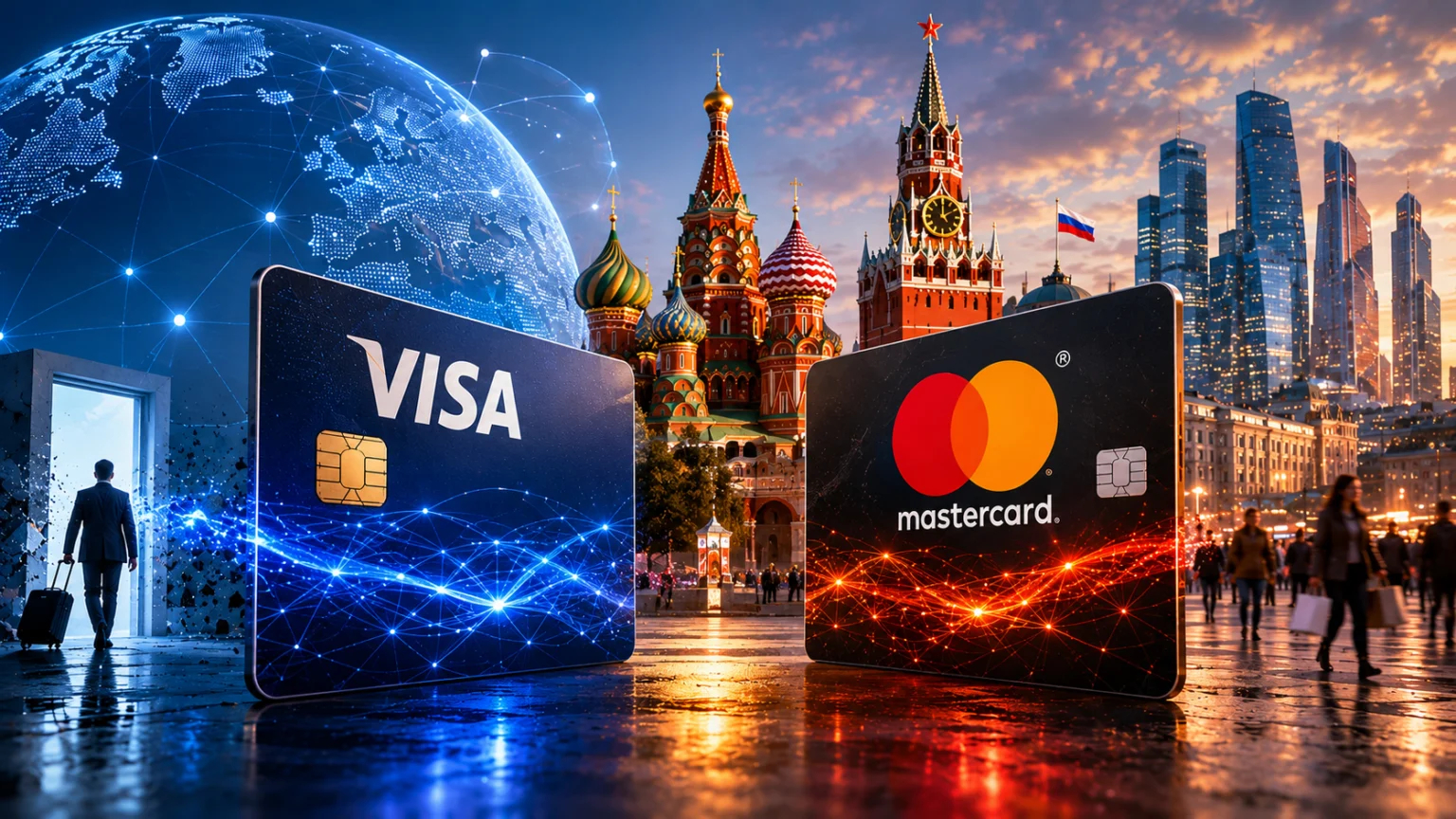 Старые Visa и Mastercard доживают последние месяцы. ЦБ всерьез собирается вывести из оборота старые карты. Фото.