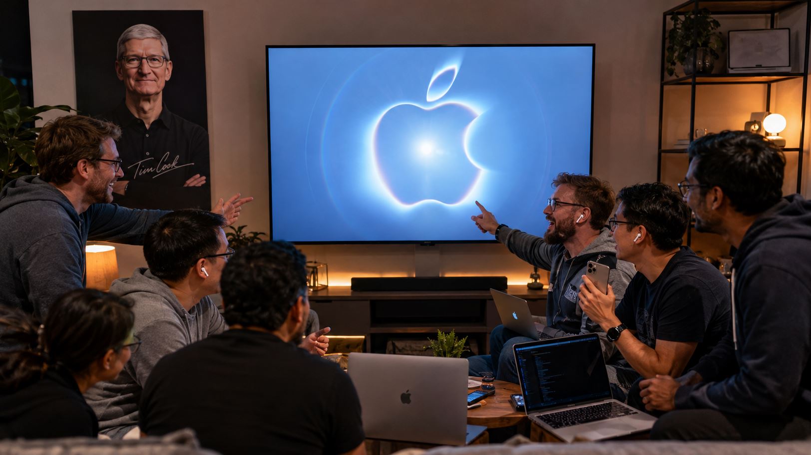 Где смотреть презентацию Apple. Следить за мероприятием можно в разных сервисах. Но лучше всего — на нашем сайте!. Фото.