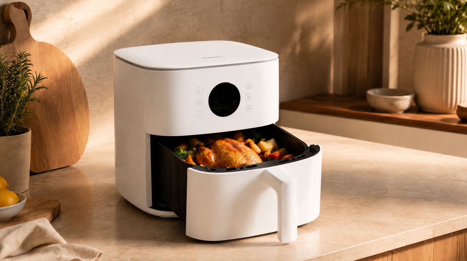 Xiaomi Smart Air Fryer 6.5L: управление через Mi Home. Ну какая подборка техники без гаджетов Xiaomi?. Фото.