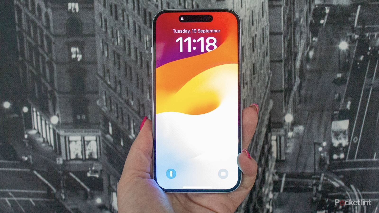 Экран iPhone 15, который может использоваться в 18e