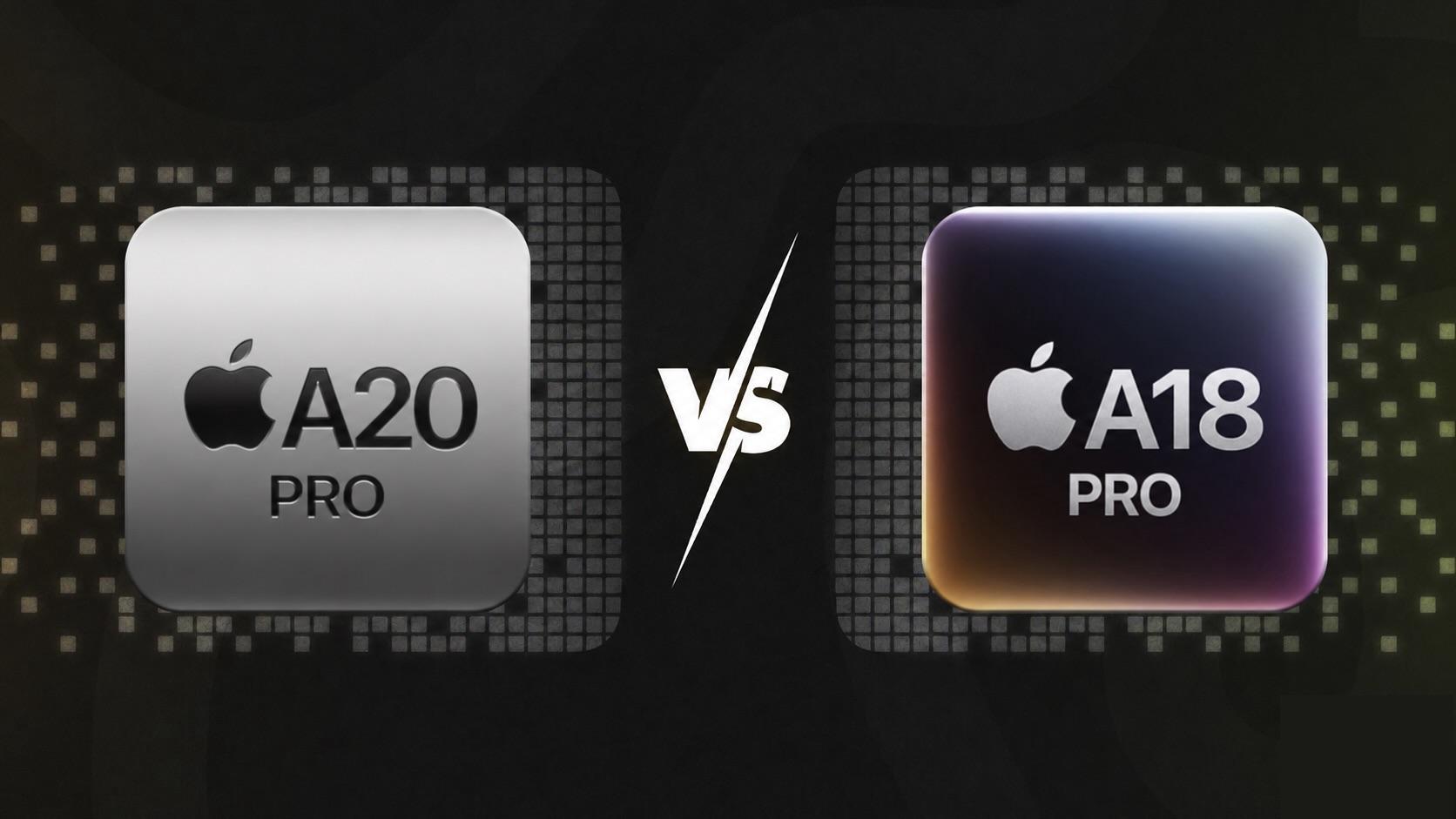 Процессор A20 Pro против A18 Pro