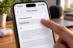 Мегафон говорит, что 5G через CarrierSIM может сломать ваш Айфон. А как на самом деле? Фото.