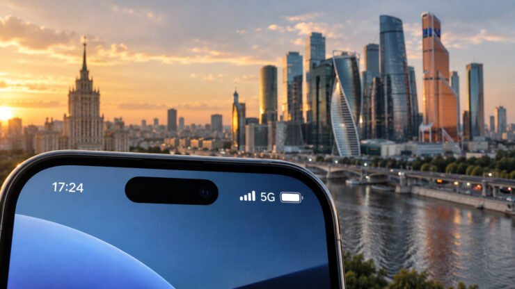 В 16 городах России запустили 5G. Почему на iPhone он не работает. Фото.