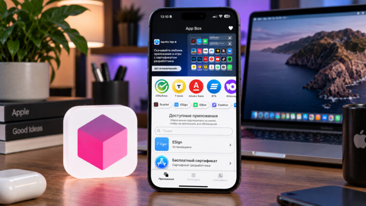 AppBox на iPhone: как устанавливать любые приложения без App Store. Фото.