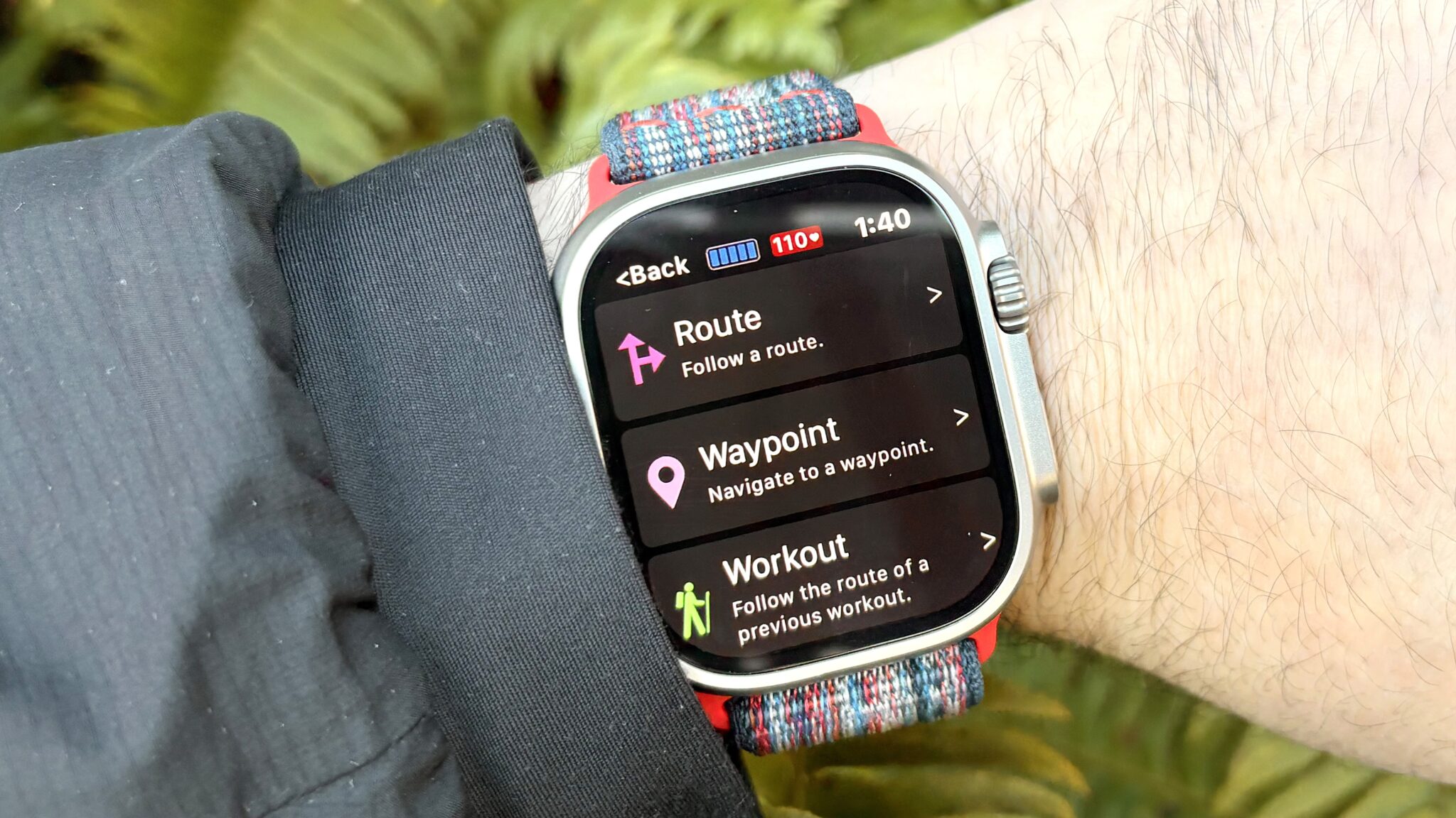 Навигация в Apple Watch Ultra 4