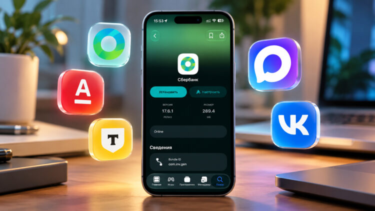 Как обновить Сбербанк и другие банки на iPhone без App Store. Как обновить Сбербанк и другие банки на iPhone без App Store. Фото.