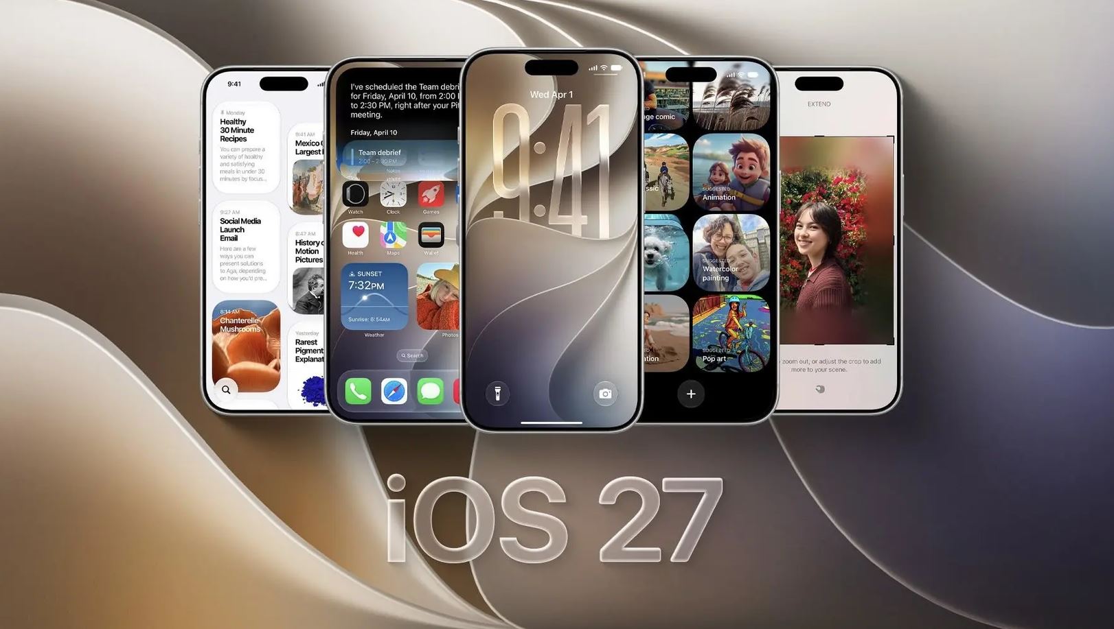 Новые функции iOS 27