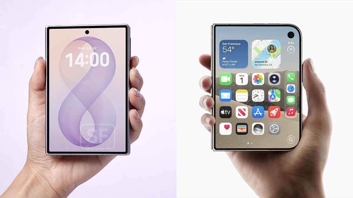 Fold 8 и iPhone Duo в закрытом состоянии
