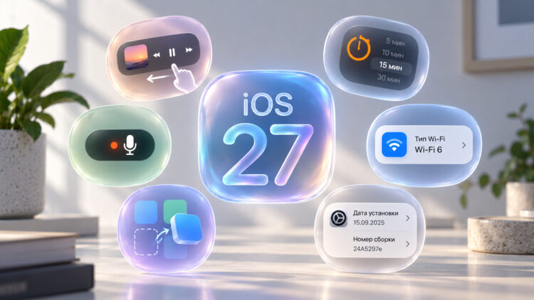 14 скрытых функций iOS 27, которые не попали в обзоры. Фото.