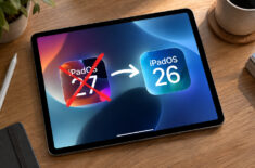 Как откатить iPad с iPadOS 27 на iPadOS 26. Фото.