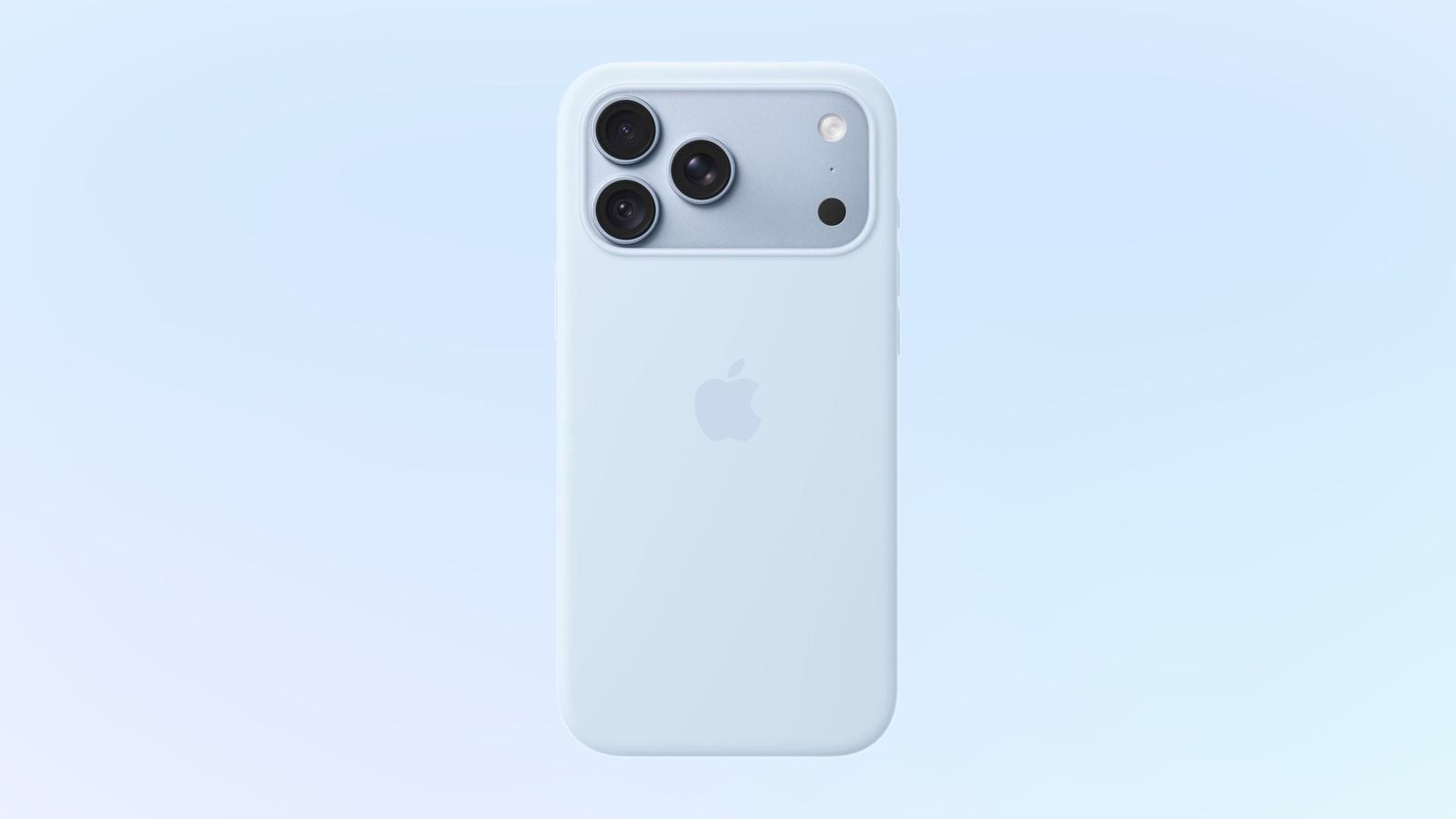 iPhone 18 Pro в силиконовом чехле Apple