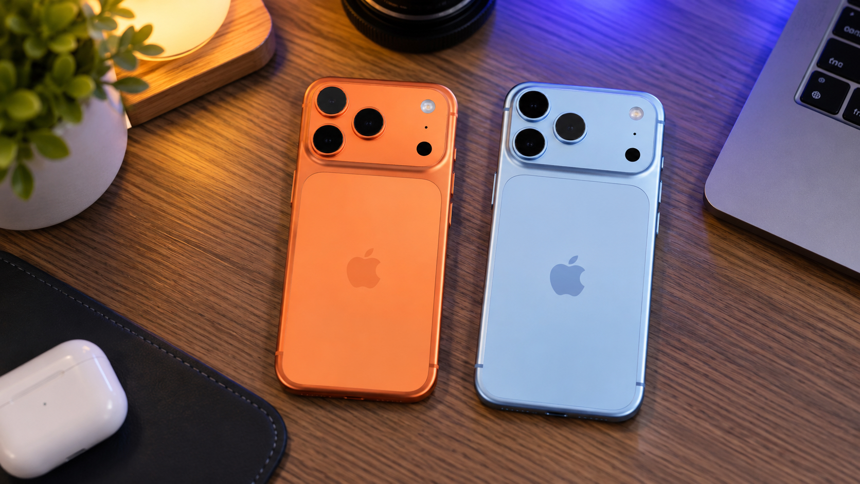 iPhone 18 Pro Max рядом с iPhone 17 Pro Max