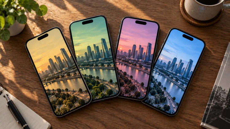 Экран iPhone отдает желтым, зеленым, розовым или синим. В чем причина и как исправить? Фото.
