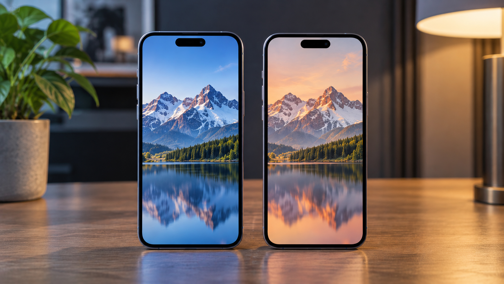 Одинаковые iPhone с разными экранами