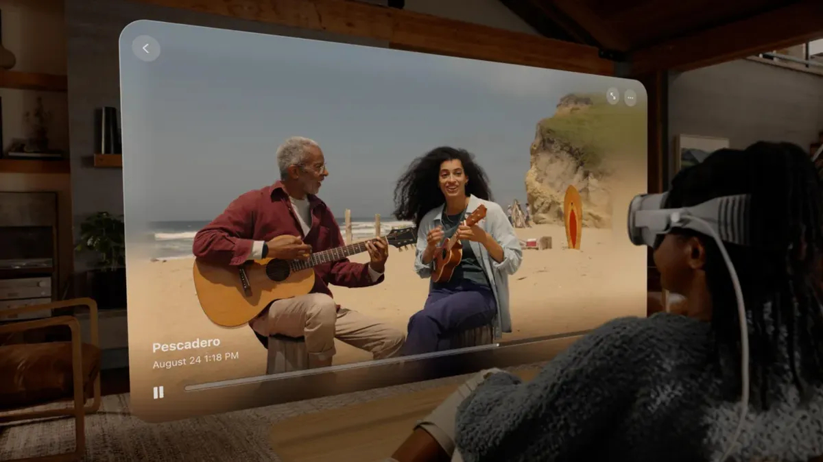 Пространственные видео для Apple Vision Pro