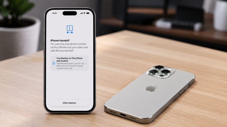 Один номер на два айфона: что такое iPhone Handoff в iOS 27. Фото.